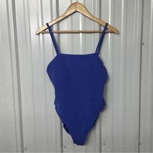 Wilo the Label Royal Blue Strappy  One Piece Bathing Swimsuit Women Small NWOT